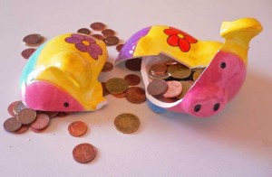 Sparschweine für die Manager schlachten